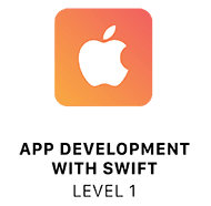 Logo de Apple para desarrollo de aplicaciones con Swift.