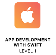 Logo de Apple para desarrollo de aplicaciones con Swift.