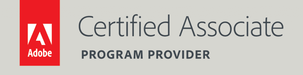 Logotipo del Programa de Proveedores de Programas Asociados Certificados de Adobe.